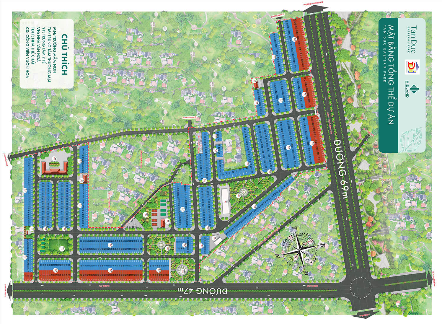 Khu đô thị Tấn Đức, Phổ Yên, Thái Nguyên