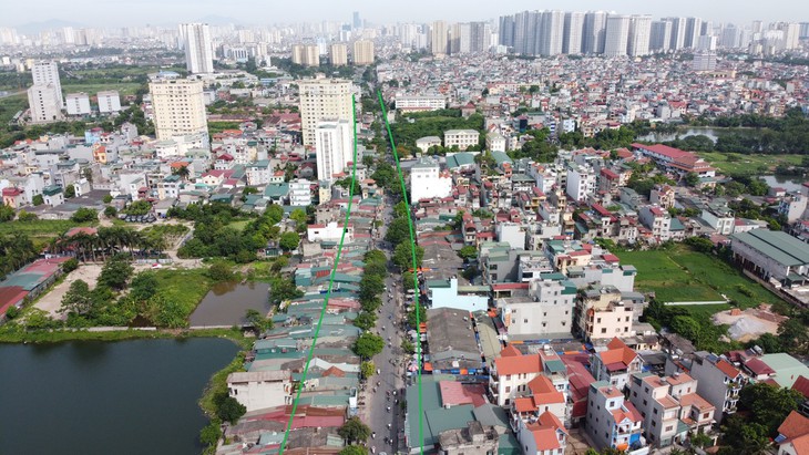 Quy hoạch mở rộng đường Lĩnh Nam, quận Hoàng Mai, Hà Nội